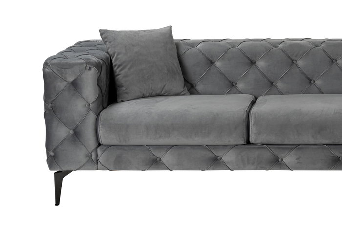 Atelier Del Sofa Como Eco Right - Antracita, Negro Atelier Del Sofa Como Eco Right - Antracita, Negro